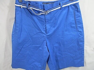 Ralph Lauren Women’s Golf Shorts w/Belt Cotton Blue Size 6 Beach Casual Athletic - Picture 1 of 6
