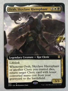 Magic The Gathering Zendikar Rising Orah, Skyclave Hierophant (arte extendido) 369 casi nuevo/muy bueno - Imagen 1 de 1