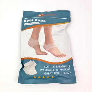 Kangbelly Womens One Size Soft And Breathable Washable Heel Cups - Picture 1 of 3