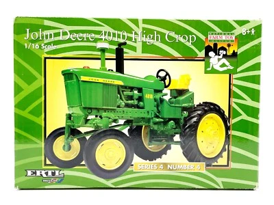 1/16 John Deere 4010 High Crop Tractor with Front Wheel Assist National Farm Toy - Image 1 of 3