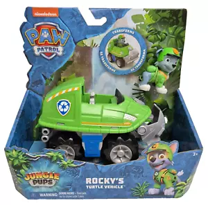 Paw Patrol Jungle Pups Rocky’s Turtle Vehicle 2024 - New Sealed - Picture 1 of 6