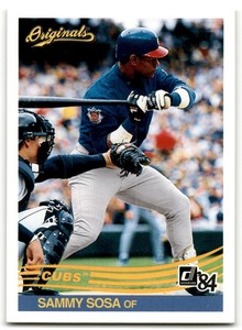 2002 Donruss Originals Sammy Sosa Chicago Cubs #160