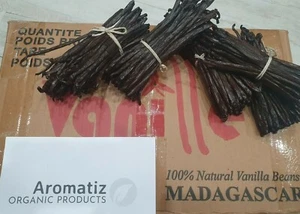 100 Gram Bourbon Vanilla Pods Madagascar Beans Grade A 10-13CM 2022 Gourmet - Picture 1 of 3