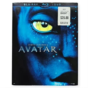 Avatar Blu Ray DVD Digital Slipcover 2010 James Cameron Tested - Imagen 1 de 5