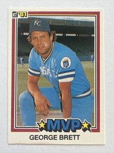 1981 Donruss - #491 George Brett