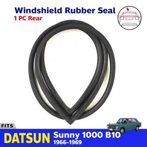 Rear Windshield Rubber Weathersrtip Fits Datsun Sunny 1000 B10 SED 1966-69 E06