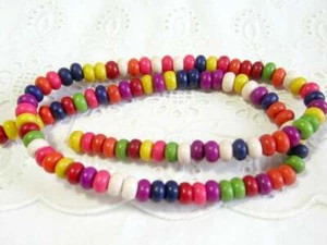 1 Strang Howlith Perlen abgeflacht 6 x 4 mm Stein Edelstein Steinperlen Schmuck - Bild 1 von 1