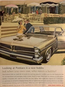 1968 vintage Pontiac print ad. Looking At Pontiacs Is A Nice Hobby, But When... - Imagen 1 de 1