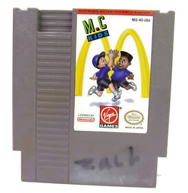 M.C. Kids CLEANED & TESTED AUTHENTIC NES Nintendo Game Cartridge