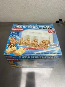 Vintage Kelloggs Rice Krispies Treats Maker As Seen On TV Microwave Cookware - Picture 1 of 9
