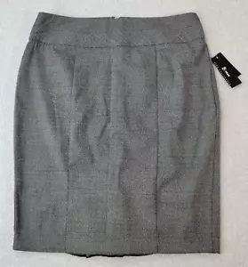 B Wear Byer California Gray Pencil Skirt with Zipper on Back Womens Size 11 NWT - Picture 1 of 10