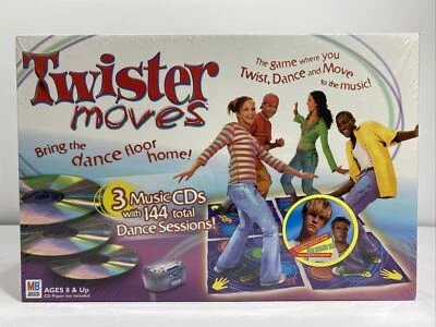 Twister Moves 144 Total Dance Sessions Twist Dance Moves Game Hasbro          D5 - Image 1 of 4