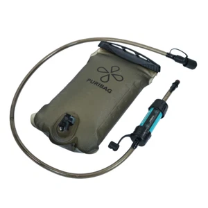 Puribag Adventure Bladder: 2 Liter Hydration Bladder with Filter - Picture 1 of 6
