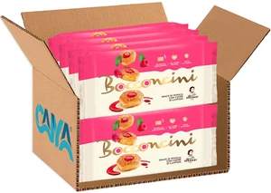 8x Matilde Vicenzi Pasta Bocconcini Blätterteig mit Himbeerherz 90g - Bild 1 von 4