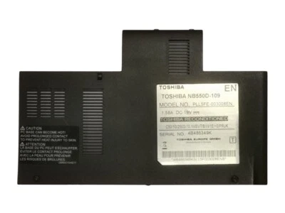Painel de acesso Toshiba NB550D RAM HDD capa disco rígido AP0H1000600 - Imagem 1 de 2