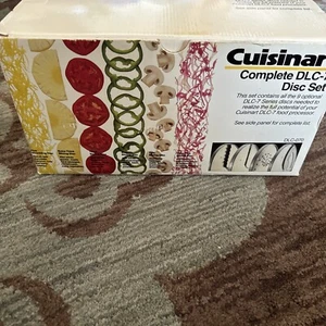 Cuisinart Complete DLC-7 Disc Set of 9 Discs Included with Box see description - Bild 1 von 13