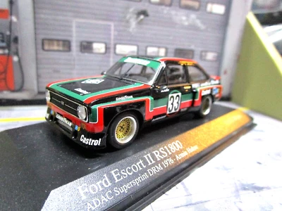 FORD Escort MKII RS1800 Gr.5 DRM #33 Hahne Zakspeed 1976 Castrol Minichamps 1:43 - Bild 1 von 4