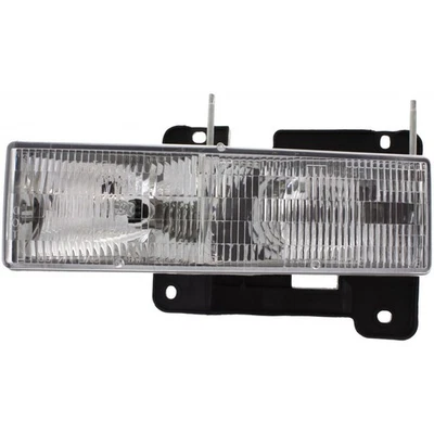 For GMC C3500HD Headlight 2001 2002 Driver Side w/ Bulbs DOT Certified GM2502101 - Image 1 of 4