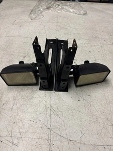 2005 Polaris Magnum 330 Pair Front Headlights And Mounts - Picture 1 of 4
