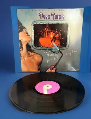 DEEP PURPLE “The Mark 2 Singles” - HOLLAND press 1979 Black Vinyl LP - Image 1 of 4