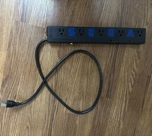 Sega 5 Stecker Steckdosenleiste Überspannungsschutz funktioniert super selten Vintage Video Gaming - Bild 1 von 5