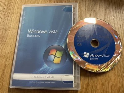 Microsoft Windows Vista Business 32-Bit DVD UPGRADE with Product Key - Image 1 of 3