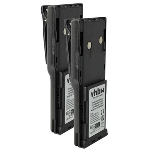 2x bateria do Motorola GTX Series GTX Privacy Plus przenośny radiotelefon 1800mAh 7,5V - Zdjęcie 1 z 9
