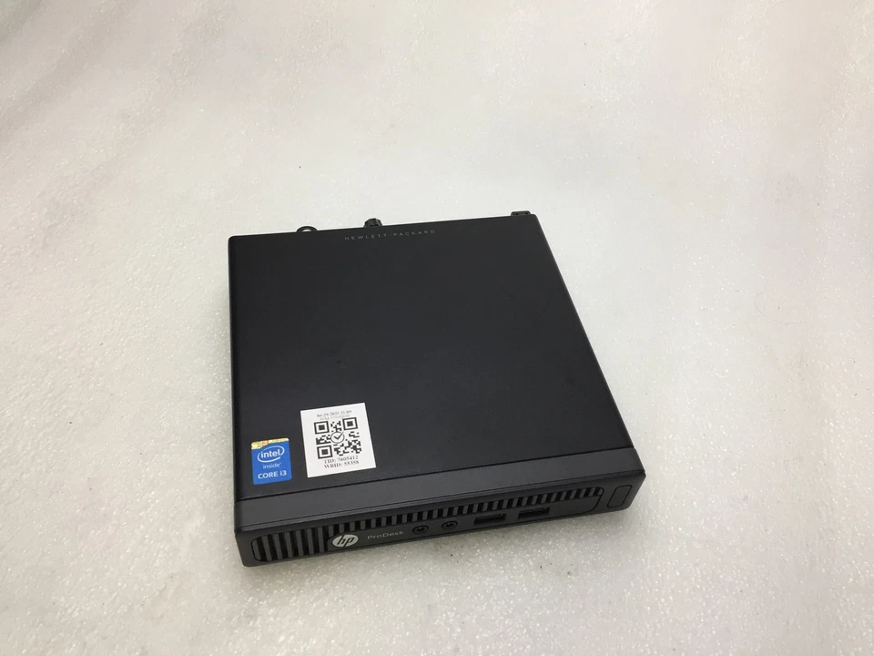 HP ProDesk 600 G1 DM Core i3-4160T 3,1 GHz 8 GB RAM SIN DISCO DURO SIN SISTEMA OPERATIVO Bueno Foto 1 de 4