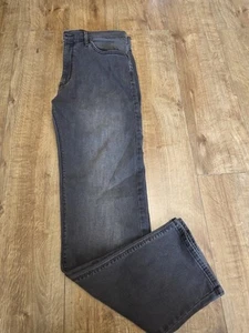 Marks & Spencer Men’s Black Jeans 34” Waist 33” Leg Straight Leg Fit Used - Picture 1 of 14