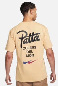 New Patta x Barcelona FC x Nike 'Culers del Mon' Tee Beige Sz XL FJ4208-252 NWT - Picture 1 of 6
