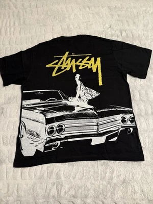 Camisa Stussy Beat Crazy Negra Talla XL - ¡Nueva Con Etiquetas! Foto 1 de 4