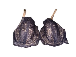 Nuovo reggiseno ThirdLove 24/7 pizzo balconcino viola pizzo taglia 36D - Foto 1 di 4