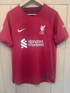 Liverpool Football Shirt Jersey 2022/23 Home VIRGIL #4 Size Medium (See Pics) - Imagen 1 de 10