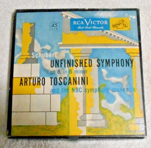 Schubert Unfished Symphony no 8, in B minor, 9, 45 rpm Red Records - Picture 1 of 1