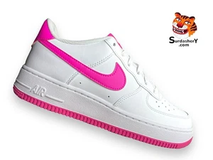 Nike Air Force 1 Shoes Girls Size 6Y - Picture 1 of 19