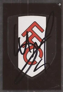 URBY EMANUELSON SIGNED FULHAM 2010/2011 EMBLEM MATCH ATTAX TRADING CARD+COA - Picture 1 of 1