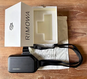 Rimowa Personal Aluminium Sling Clutch Bag Black - EXCELLENT CONDITION - Picture 1 of 4