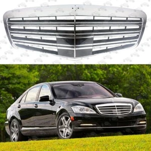 For Mercedes-Benz W221 S350 S400 S450 S500 2009-2013 Front Racing Upper Grille - Picture 1 of 12