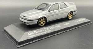 Minichamps 1/43 Alfa Romeo 155 TwinSpark Silver L.E. 1008 Pcs 433120406 - Picture 1 of 4