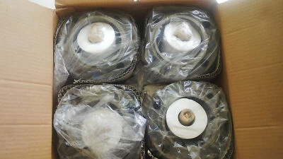 Porsche 914 1.7L Flat Top Juego de 4 pistones Mahle y cilindro pistón 90 mm NOS Foto 1 de 4