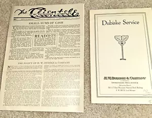 1921 H.W. DUBISKE & CO. The Clientele STOCK NEWSLETTER - The Dayton Company - Picture 1 of 10