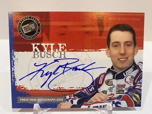 Kyle Busch 2005 Press Pass Authentics Autographs! - Picture 1 of 8