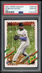 2021 Topps Holiday #HW185 Ke'Bryan Hayes Rookie SSP PSA 10 - Bild 1 von 2