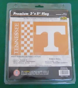 NCAA UNIV. OF TENNESSEE VOLUNTEERS 3' X 5' NYLON YARD SIGN WINCRAFT SPORTS NIP - Picture 1 of 1