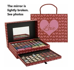 BROKEN MIRROR - Makeup Kits 2 Tier Love Make Up Gift Set, Eyeshadow Palette - Picture 1 of 6
