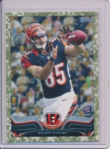 Topps Tyler Eifert 2013 camuflaje paralelo novato radiocontrol #407 - Imagen 1 de 1
