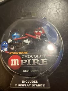Star Wars Chocolate Mpire Count Dooku $ Darth Maul M&M’s Character Figures 2005 - Picture 1 of 3