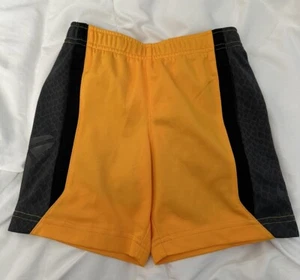 Nike Kobe Youth Shorts Del Sol Size 4 Yellow Black  OO - Picture 1 of 7