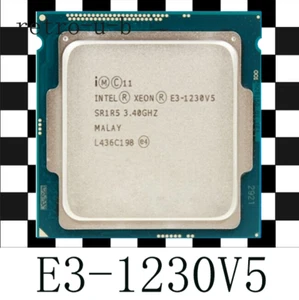 Intel Xeon E3-1230 V5 LGA1151 SR2CN 4 Core 3.40GHz 8MB CPU Processor 1230 V5 - Picture 1 of 1