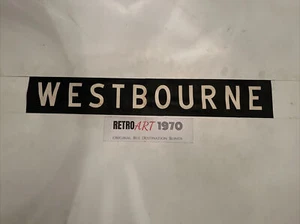 Autobús Westbourne - F3010 Dorset destino ciego 1972 30"" - regalo - Imagen 1 de 12